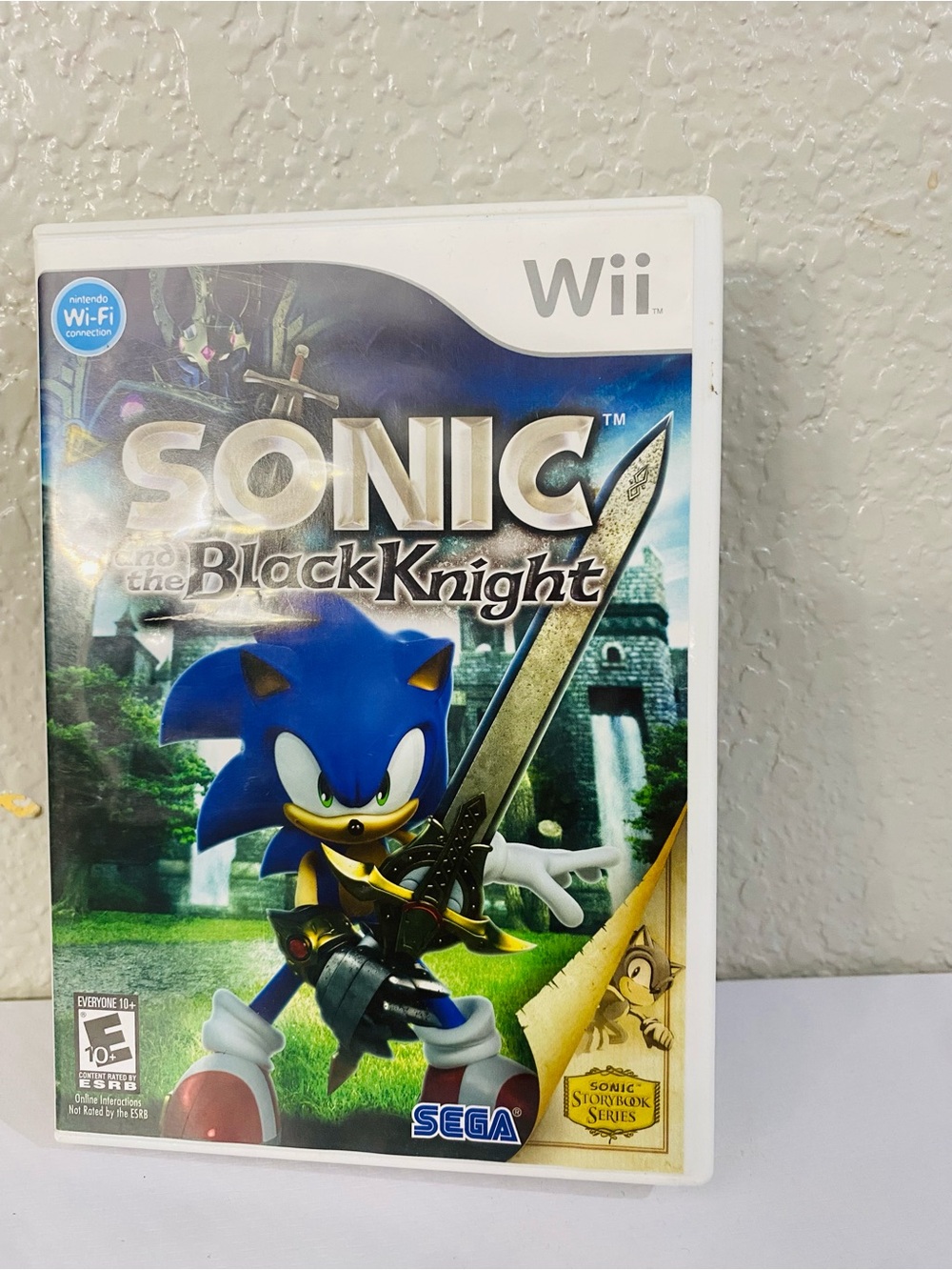 SEGA Sonic and the Black Knight - Nintendo Wii - E10+ - Sonic the Hedgehog